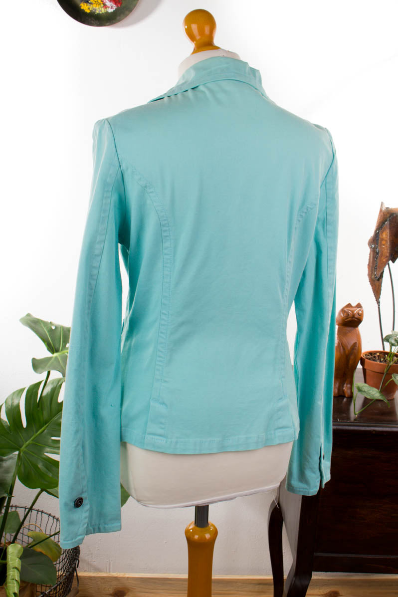 Sommer Blazer türkis