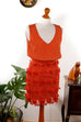 Class Roberto Cavalli Kleid apricot Default Title Designer Frau orange rosa XS 32-34 vintageberlin.de