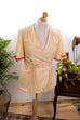 Vintage Boho Wickeltop apricot