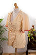 Vintage Boho Wickeltop apricot