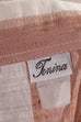 Vintage Bluse Blockstreifen rosé