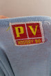 70er Hippie Shirt blau