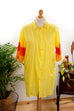 Hemdbluse Tunika gelb Default Title 70er bunt Frau gelb Hippie L 44-46 M 40-42 Unisize vintageberlin.de