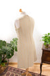 60s Minikleid gold Brokat 60er 70er beige blau Disco Frau gold M 40-42 Mod real-disco Schlager vintageberlin.de
