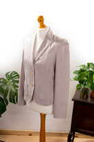 Stefanel Blazer beige grau