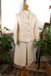 Winterkostüm creme Wolle