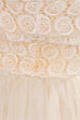 Vintage Brautkleid + Jäckchen 50er 60er Boho boho-wedding Frau Hochzeit Special weiß XS 32-34 vintageberlin.de