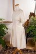 50er Jahre Brautkleid weiß