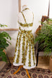 Rockabella Sommerkleid weiß Blumen 50er 60er bunt Frau Petticoat real-rockabilly Rockabilly S 36-38 Special vintageberlin.de