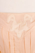 M. Francesio Seidenkleid beige + Jacke