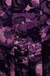 Faltenrock lila Muster