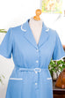 Vintage Schürzenkleid blau