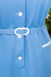 Vintage Schürzenkleid blau