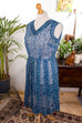 50s Kostüm blau 2tlg