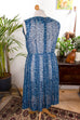 50s Kostüm blau 2tlg