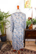 40er Jahre Kleid hellblau