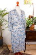 40er Jahre Kleid hellblau