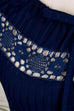 Hippie Nostalgiekleid blau