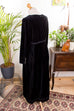 Gothic Samtkleid schwarz