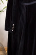 Gothic Samtkleid schwarz