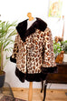 Vintage Lammfelljacke Flecken 60er 70er Boho braun Frau Hippie real-boho real-rockabilly Rockabilly S 36-38 Special vintageberlin.de