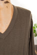 Vintage NVA Strickpulli khaki 70er 80er beige grau grün L 52-54 Mann XL 56-58 vintageberlin.de
