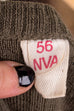 Vintage NVA Strickpulli khaki 70er 80er beige grau grün L 52-54 Mann XL 56-58 vintageberlin.de
