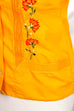 Vintage Bluse orange bestickt 60er 70er Disco Frau Hippie M 40-42 orange real-boho real-disco real-rockabilly real-schlager Rockabilly S 36-38 Schlager Special vintageberlin.de