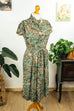 50er Sommerkleid bunt Seide