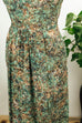 50er Sommerkleid bunt Seide