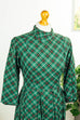 40er Jahre Kleid grün kariert 40er Frau grün M 40-42 real-rockabilly Rockabilly Special vintageberlin.de