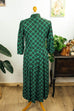 40er Jahre Kleid grün kariert 40er Frau grün M 40-42 real-rockabilly Rockabilly Special vintageberlin.de
