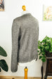 Vintage Stricktop silber Glitzer 60er 70er Disco Frau M 40-42 real-disco Rockabilly Schlager silber vintageberlin.de