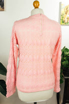 Vintage Spitzentop rosa