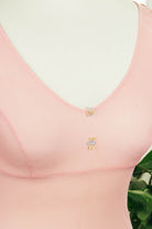 Nylon Unterkleid rosa