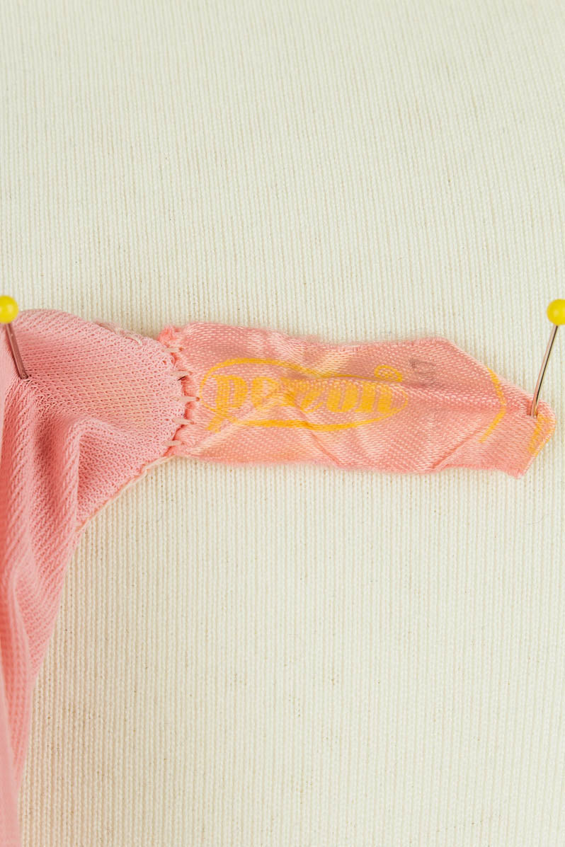 Nylon Unterkleid rosa