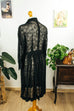50er Jahre Spitzenkleid schwarz 40er 50er Abendmode Frau Rockabilly S 36-38 schwarz Special vintageberlin.de