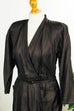40er Jahre Abendkleid schwarz gold