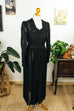 Chiffon Abendkleid schwarz Default Title 30er 40er Abendmode Frau Rockabilly S 36-38 schwarz Special vintageberlin.de