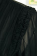 Chiffon Abendkleid schwarz 30er 40er Abendmode Frau Rockabilly S 36-38 schwarz Special vintageberlin.de