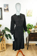 30er Jahre Kleid schwarz