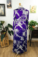 70er Jahre Abendkleid lila Boho 70er Abendmode Boho bunt Frau Hippie lila M 40-42 real-boho Schlager Special weiß vintageberlin.de