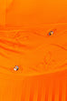 Vintage Schlager Kleid orange