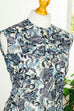Rockabella Nylon Kleid blau grau