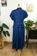 40er Jahre Abendkleid blau Tüll 30er 40er 50er Abendmode blau Flapper&Charleston Frau M 40-42 real-rockabilly Rockabilly S 36-38 Special vintageberlin.de