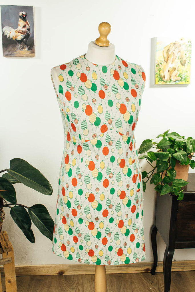Vintage Stretchkleid Luftballons