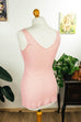Perlon Unterkleid rosa 70er Frau Rockabilly rosa S 36-38 Schlager XS 32-34 vintageberlin.de