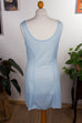 Sexy Unterkleid hellblau Spitze 60er 70er blau Frau Rockabilly S 36-38 Sekretärin vintageberlin.de
