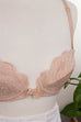 Vintage BH beige Vorderverschluss beige Frau Sekretärin XS 32-34 vintageberlin.de