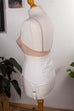 Vintage BH beige Vorderverschluss beige Frau Sekretärin XS 32-34 vintageberlin.de